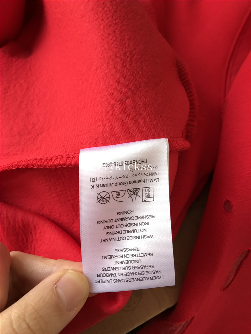 Givenchy Red Hoodie